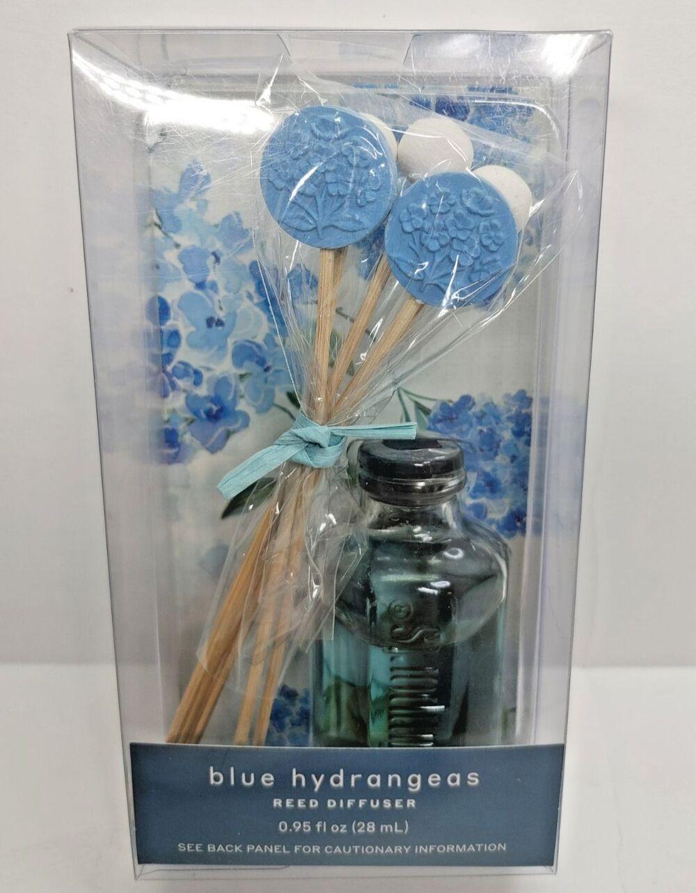 PIER 1 IMPORTS Blue Hydrangeas Reed Diffuser 0.95 fl oz NEW Discontinued RARE